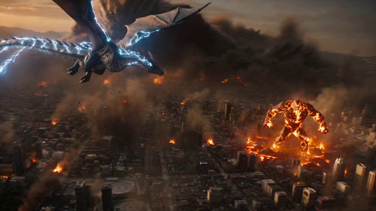 Invasion der gigantischen Kreaturen in der Megacity