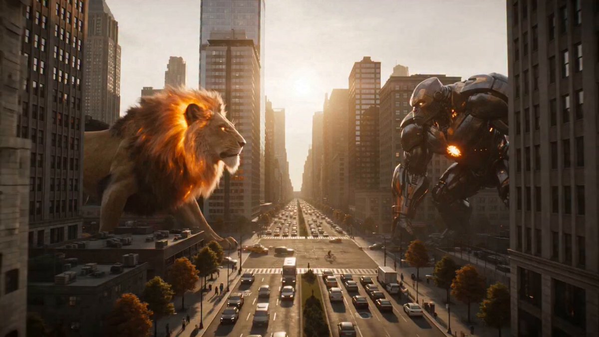 ファイア・ライオン vs メック・ウォリアー