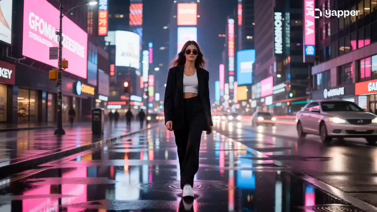 Seoul Luxury Streetwear Night Campaign