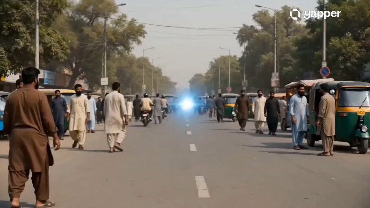 Medieval Knight in Modern Karachi