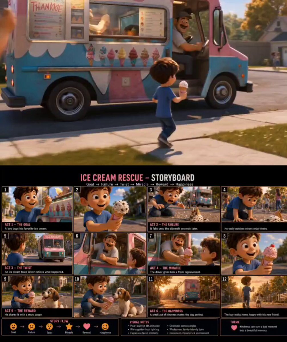 Eis-Rettung im Pixar-Stil