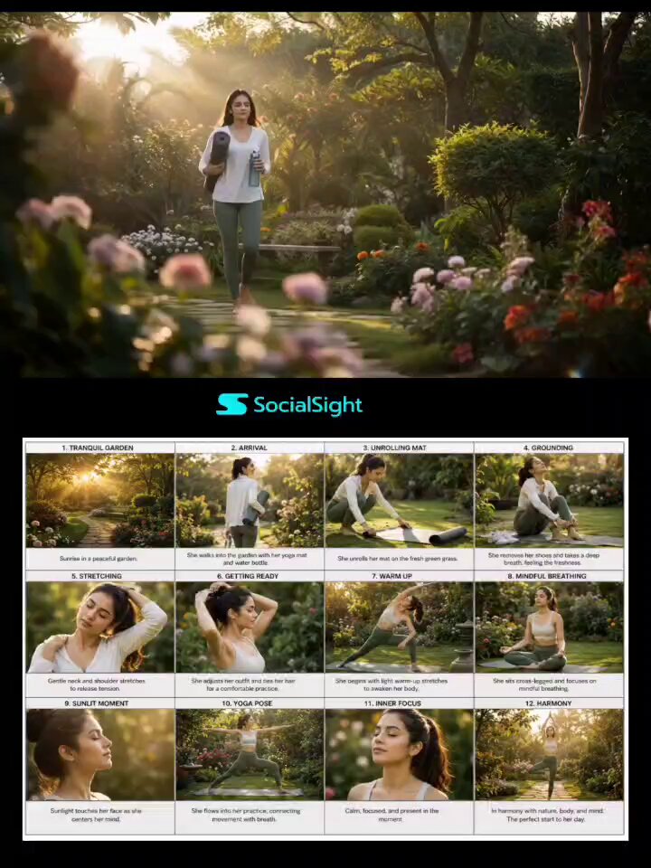 Gelassener Yoga-Flow am Morgen