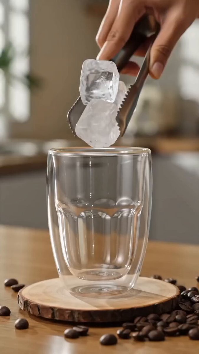 Werbespot für Eiskaffee
