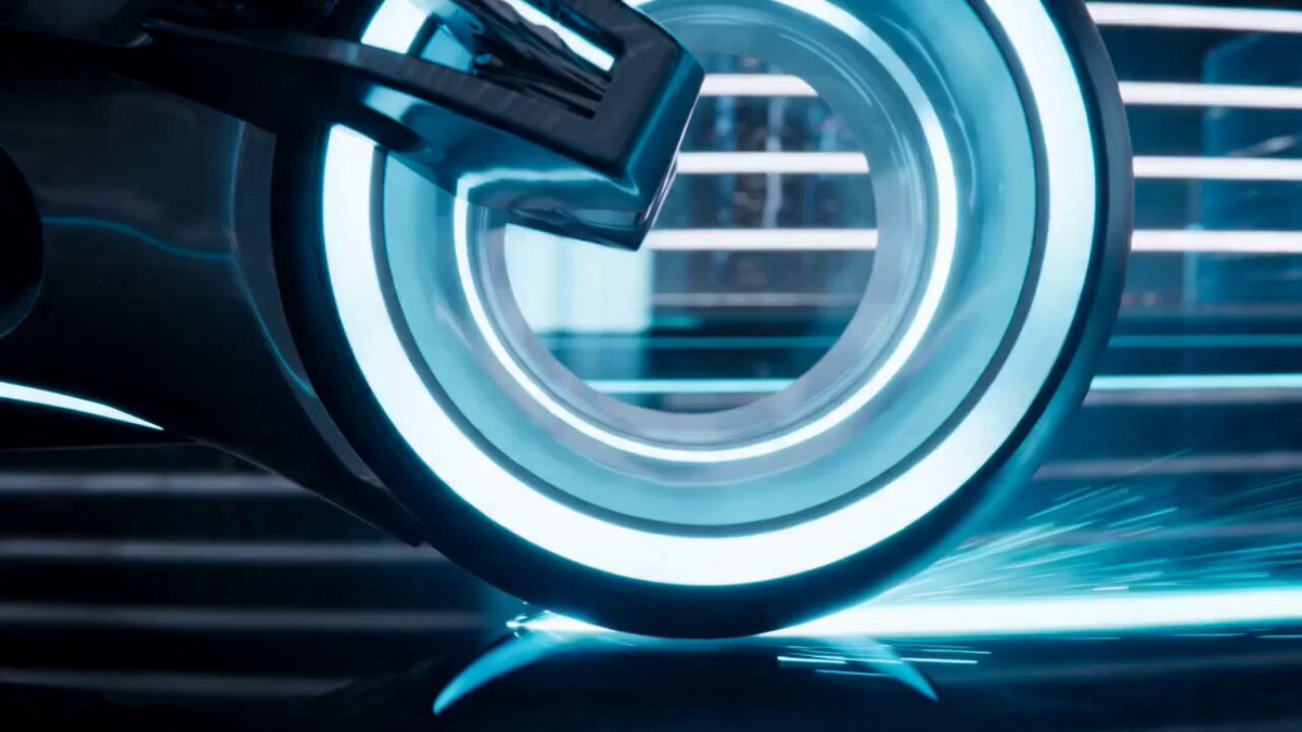 Tron-inspirierte Hochgeschwindigkeitsjagd