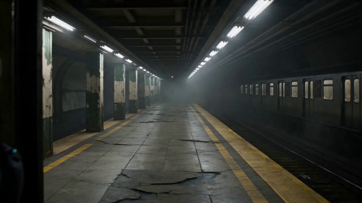 Futuristischer Special-Forces-Action-Video-Prompt für die U-Bahn