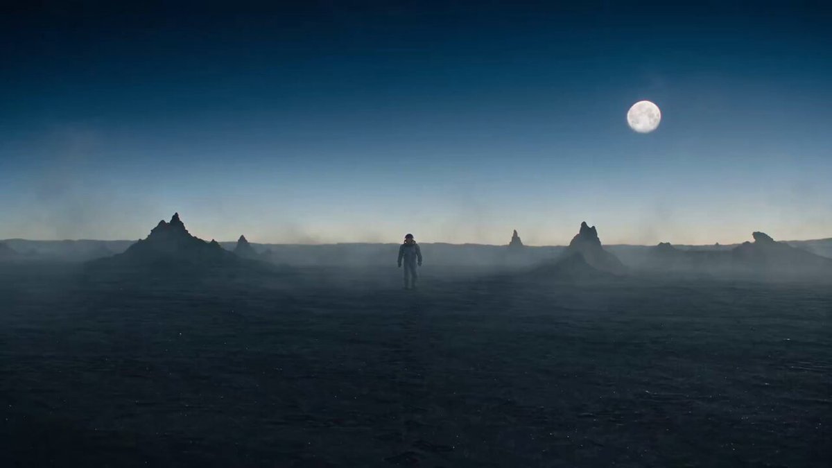 Filmische Sci-Fi-Weltraumexploration