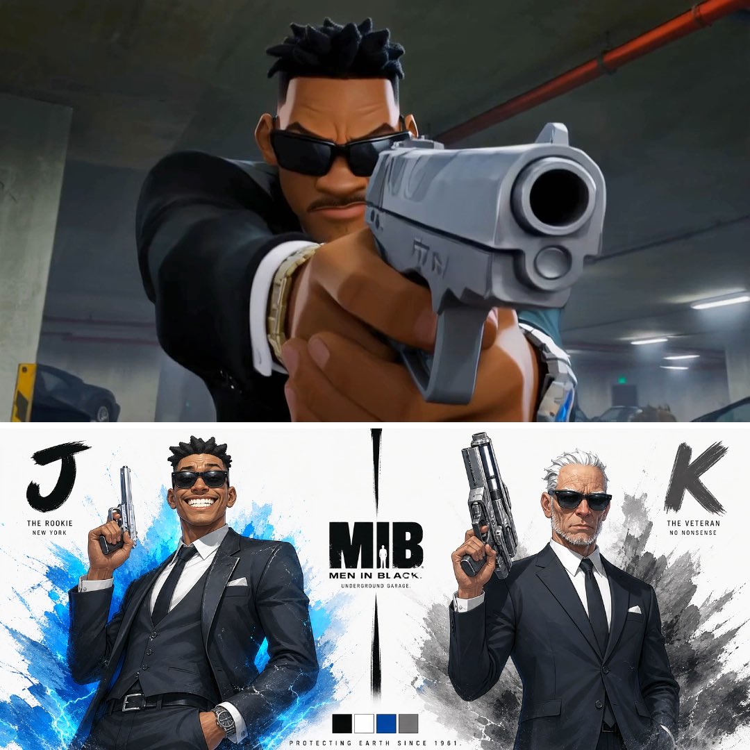 MIB Garage Alien Fight