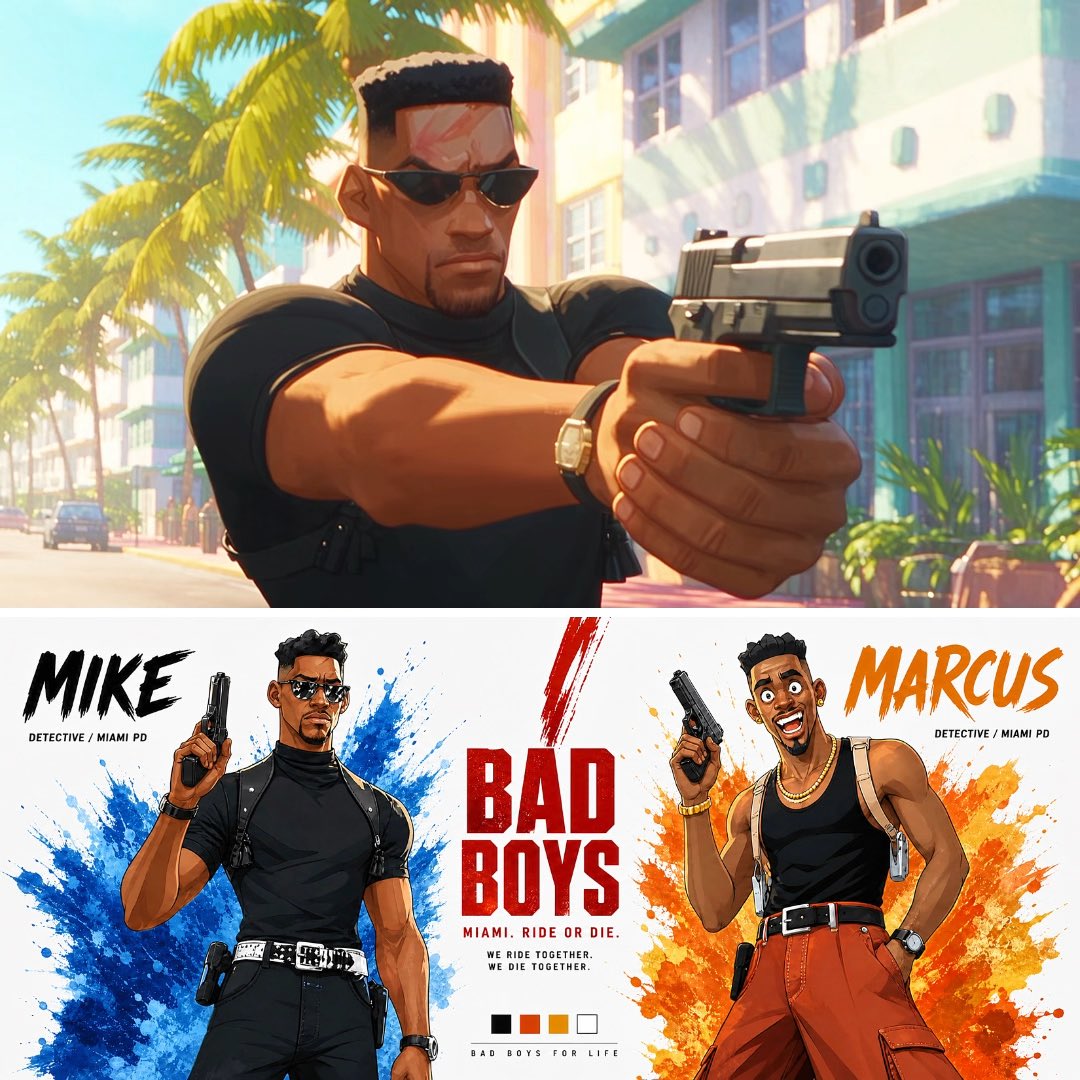 Bad Boys Anime Action