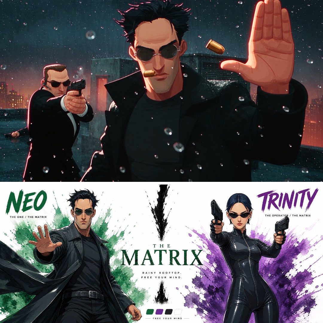 Matrix Rooftop Fight