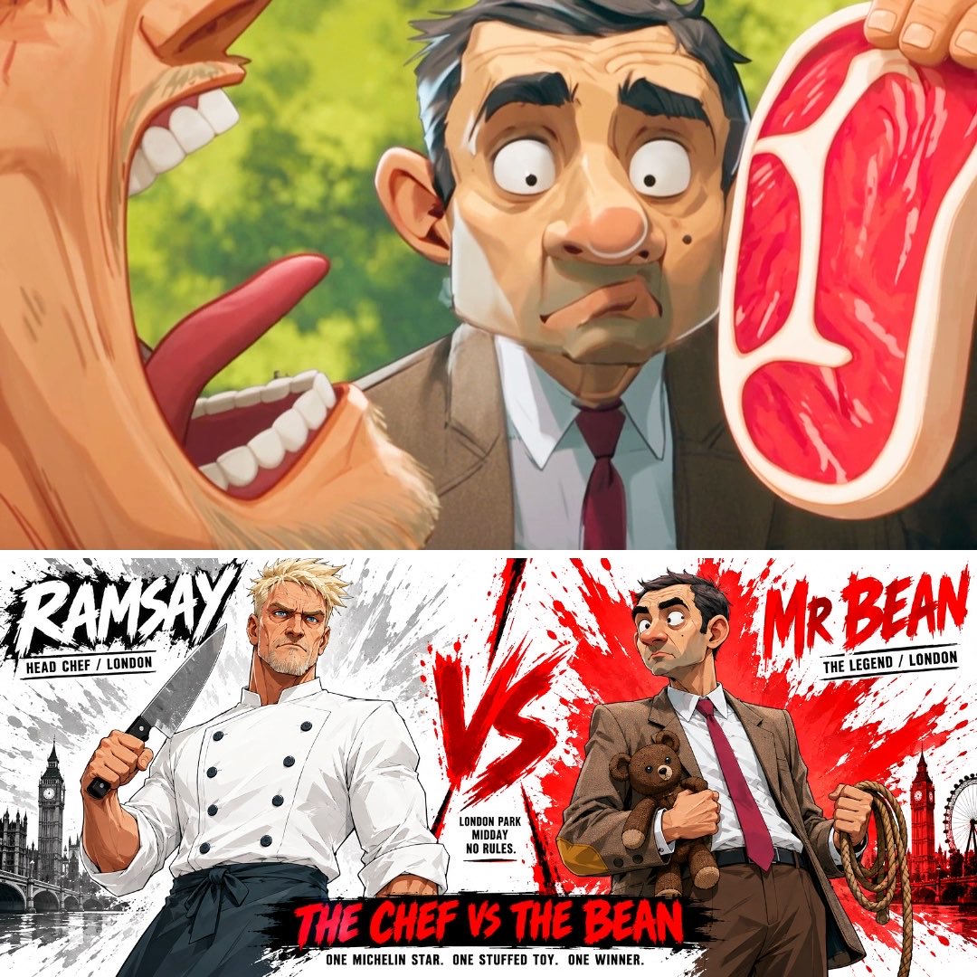 Ramsay vs Mr Bean