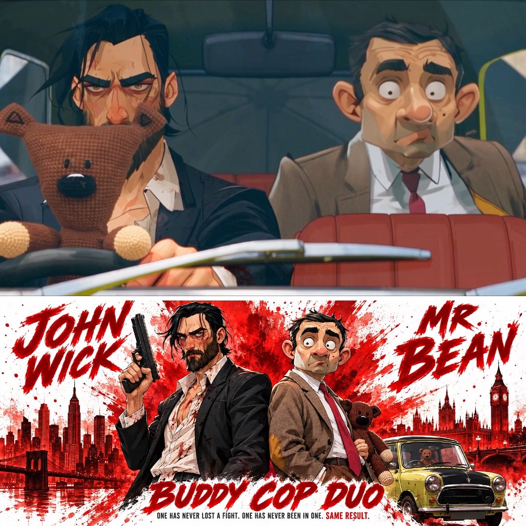 John Wick Meets Mr Bean