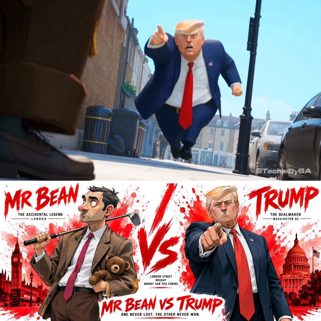 Mr Bean Versus Trump